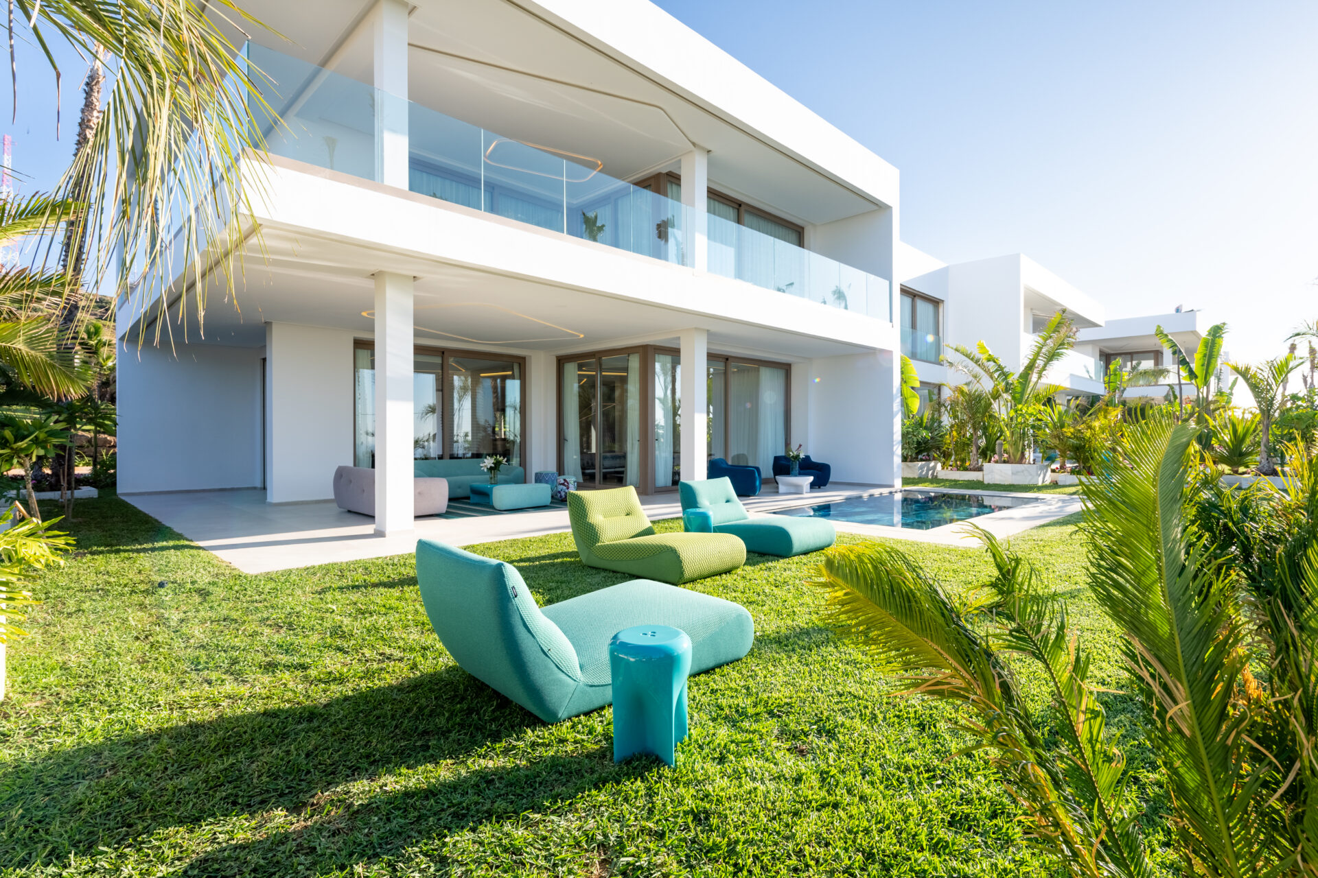 Guias de viaje a Marruecos: lujo en Le Bleu Resort Villas Tánger